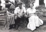Teresa, Jerzy i Marysia Iwanowscy, RPA ok.1950 r.