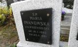 Grób Marii z Wojewódzkich Iwanowskiej, Gdańsk Oliwa