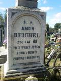 Grób Amona Reichel, cmentarz parafialny Kurowice