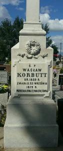 Grób Wacława Karafa-Korbutta, Kurowice